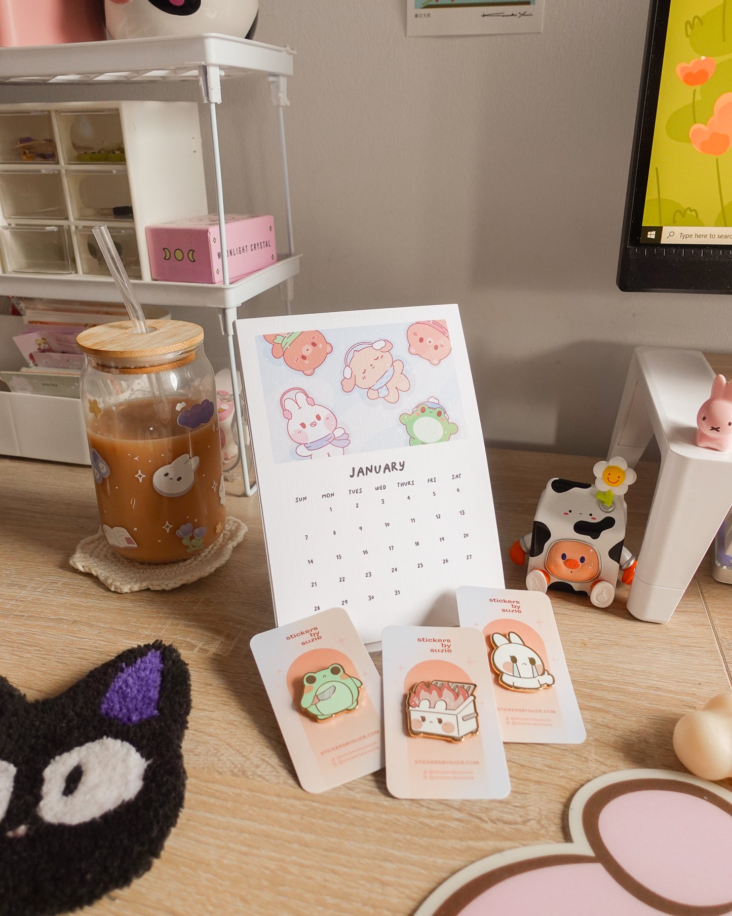 Dumpster Fire Enamel Pin