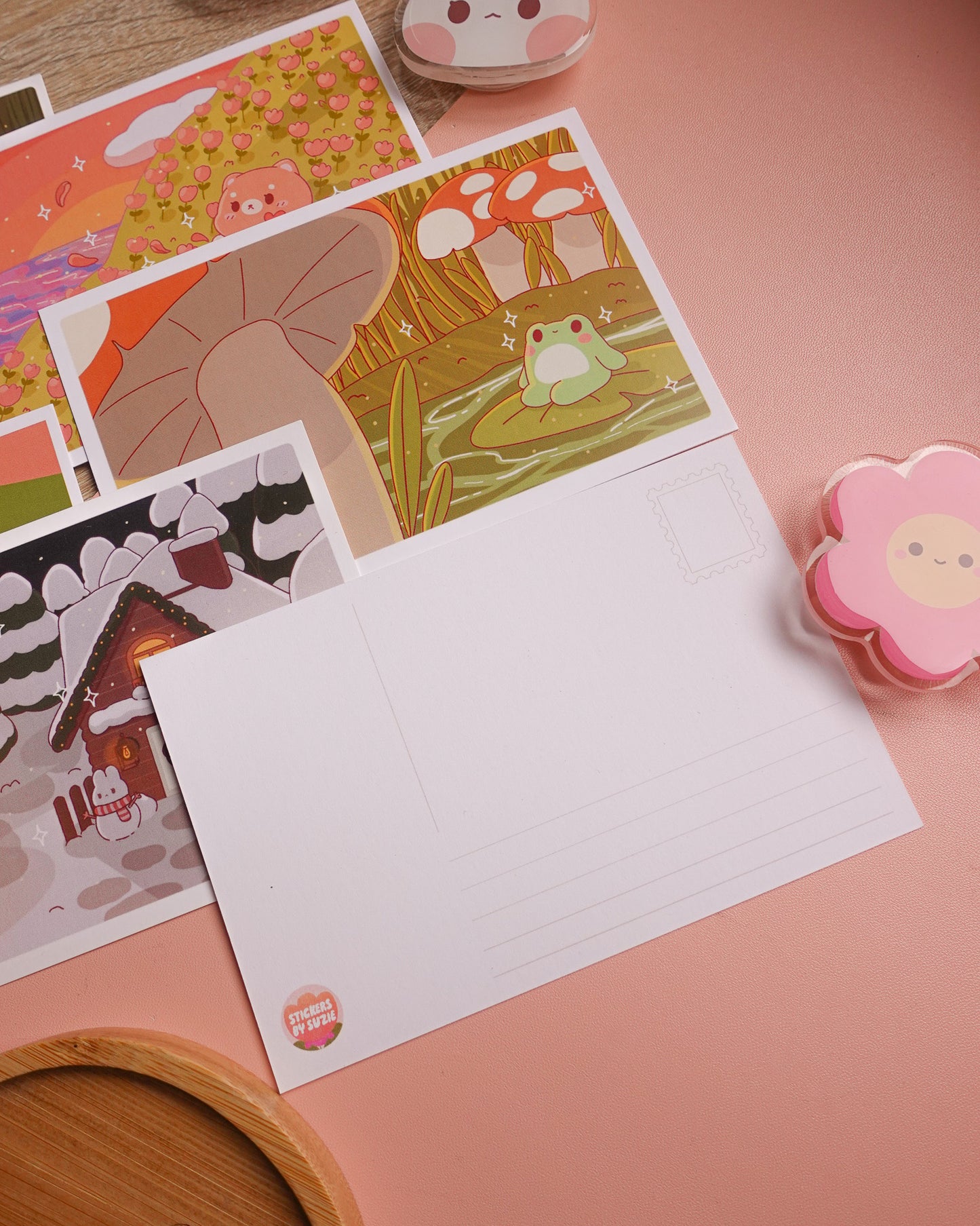 Flower Field Postcard