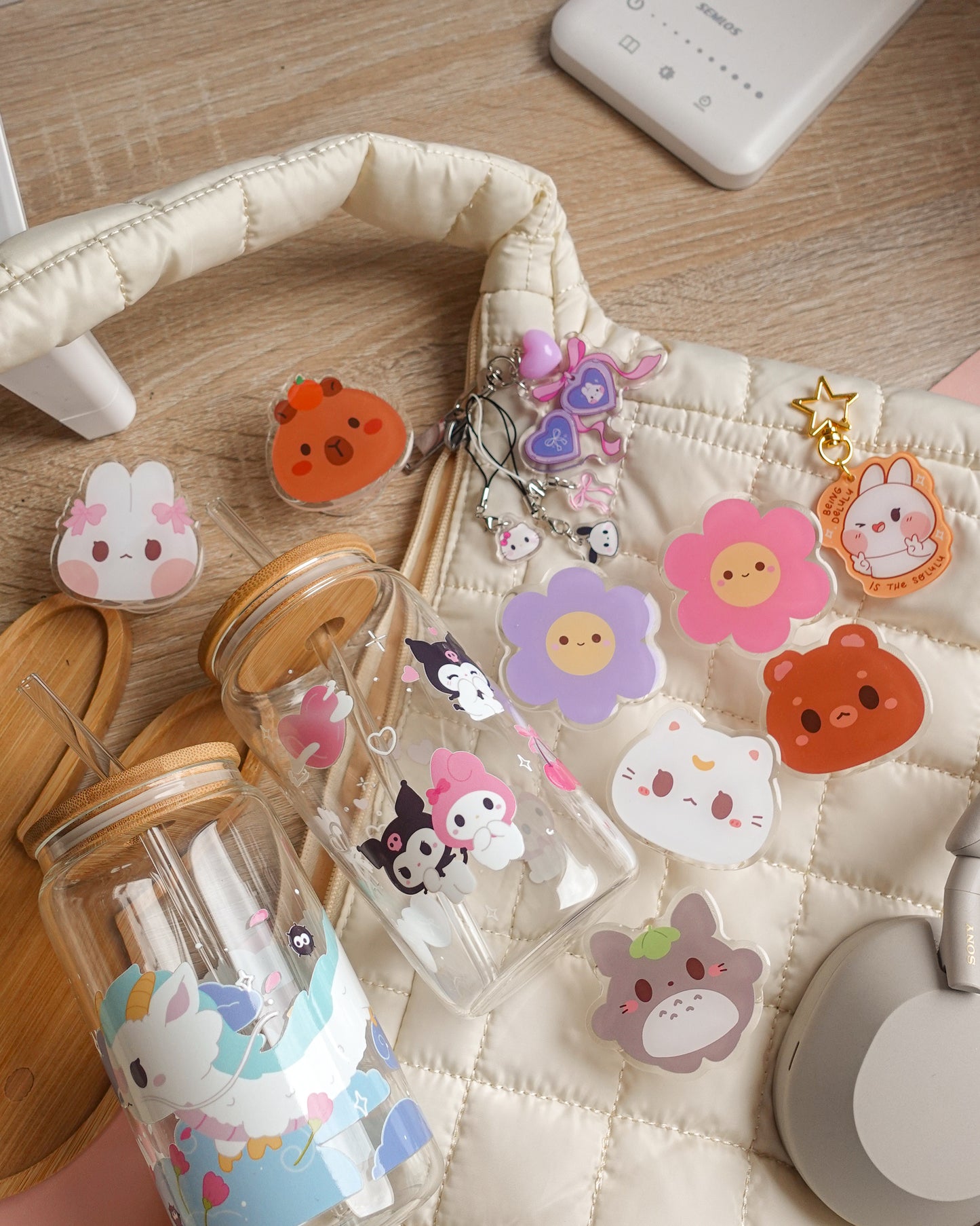 Delulu is the Solulu Keychain