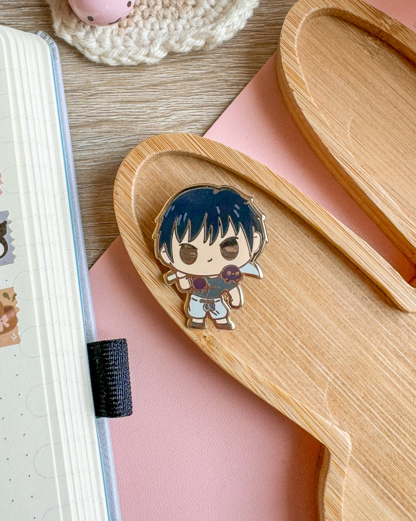 Sorcerer Chibi Anime Pins