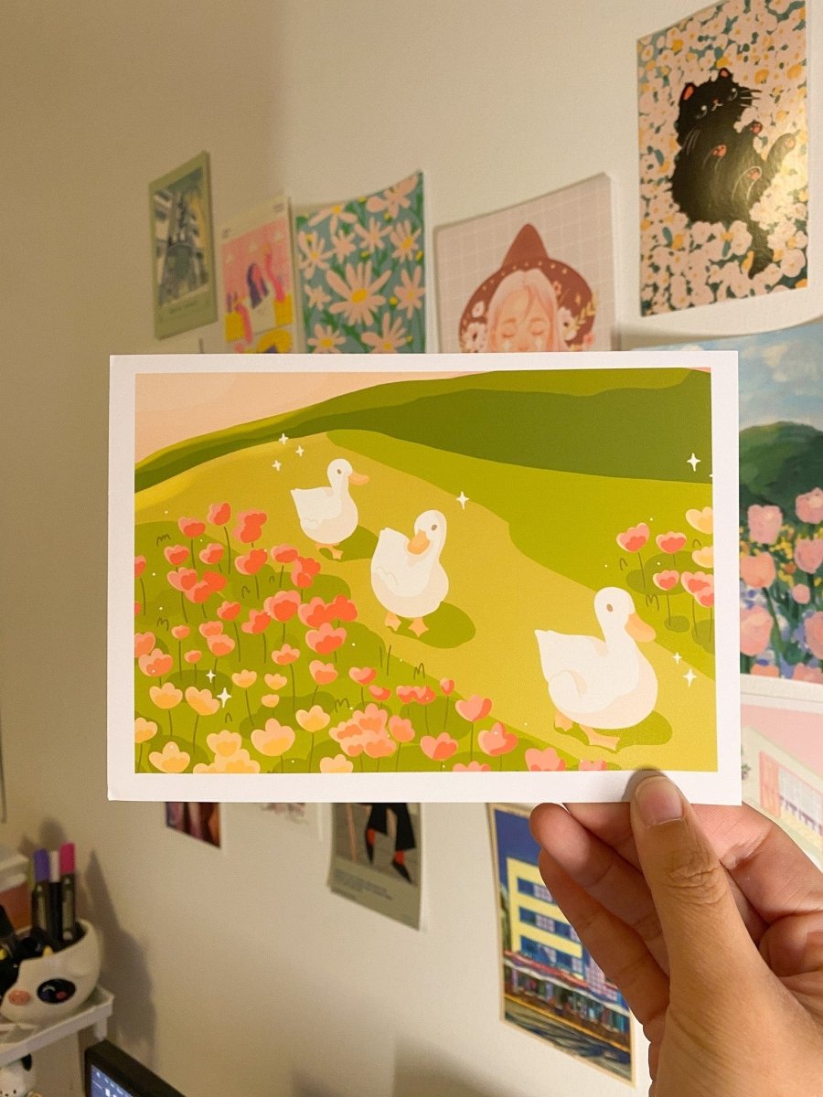 Duck Art Print - stickersbysuzie