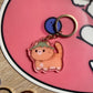 Frog Cat Keychain - stickersbysuzie
