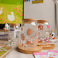 Holiday Cookie Glass Cup - stickersbysuzie