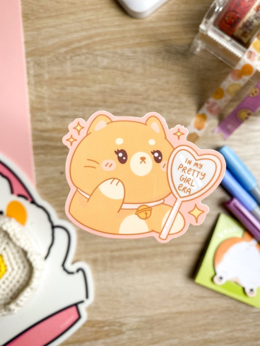 In My Pretty Girl Era Sticker - stickersbysuzie