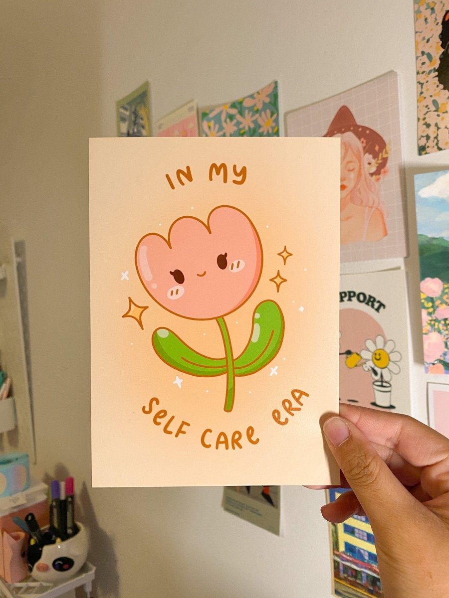 In My Self Care Era Print - stickersbysuzie