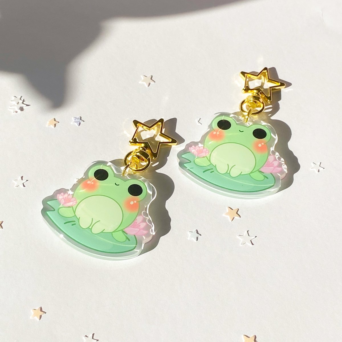 Lilypad Froggy - stickersbysuzie