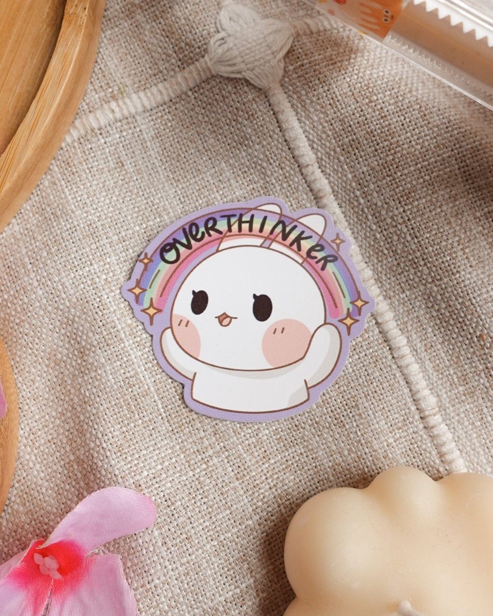 Overthinker Sticker - stickersbysuzie