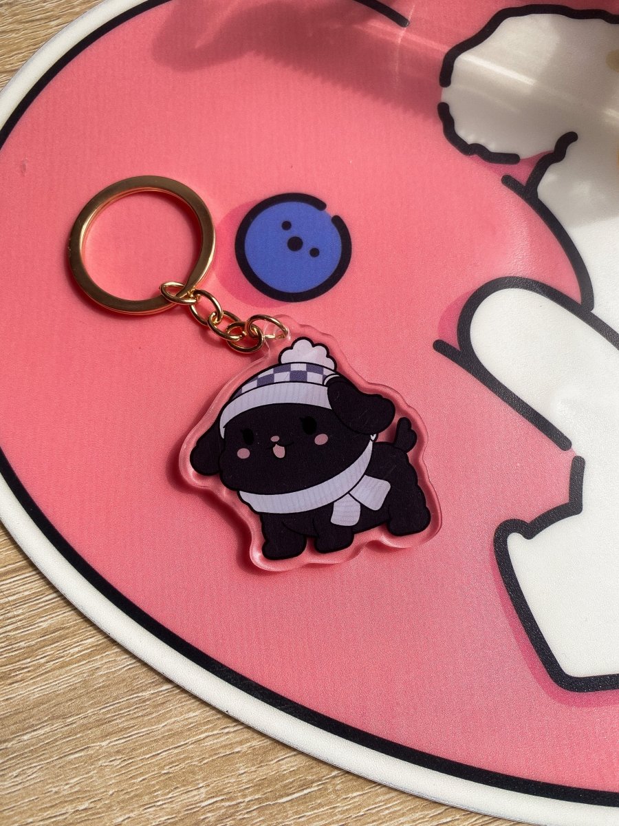 Poodle/Dog Keychain - stickersbysuzie
