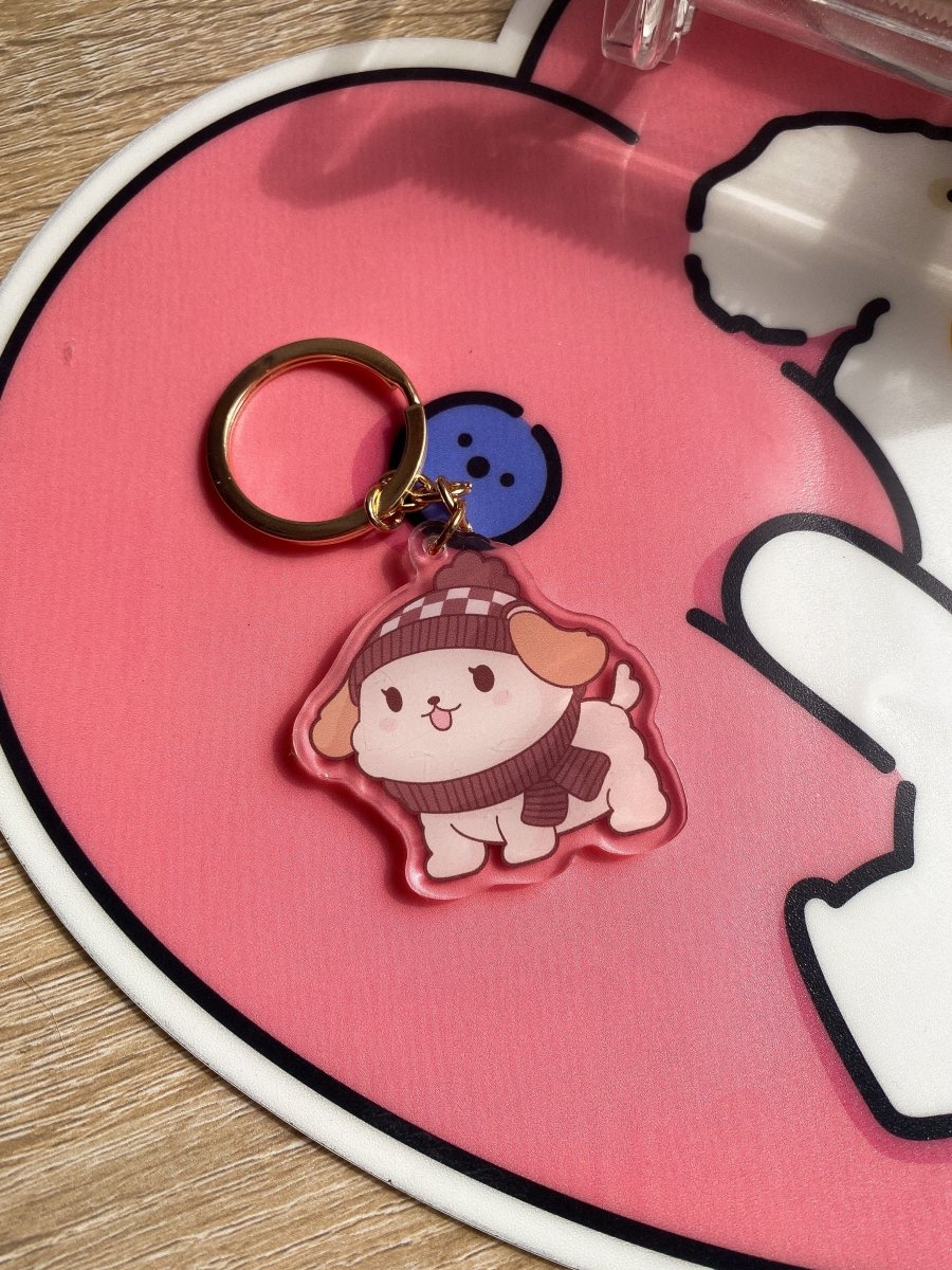 Poodle/Dog Keychain - stickersbysuzie