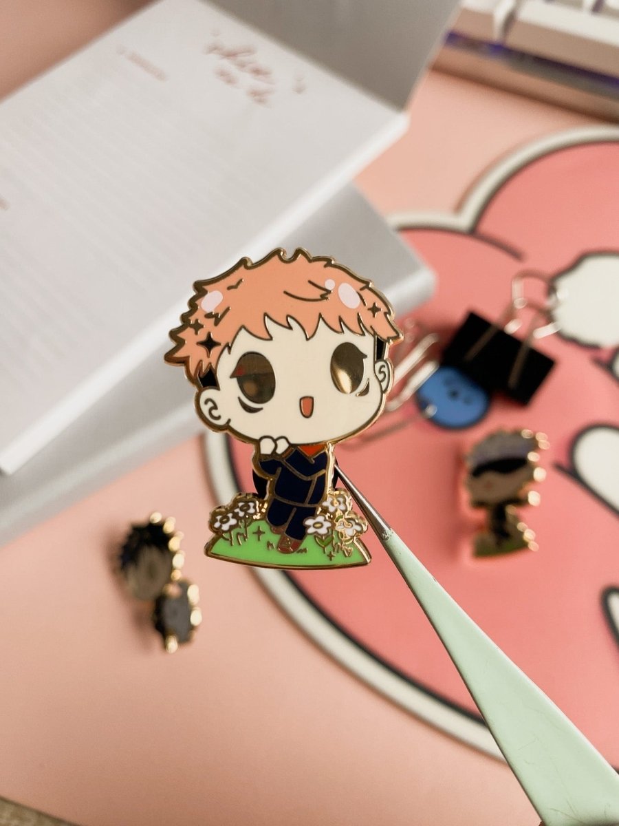 Sorcerer Chibi Anime Pins - stickersbysuzie