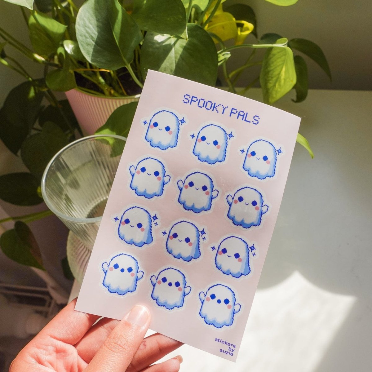 Spooky pals sticker sheet - stickersbysuzie