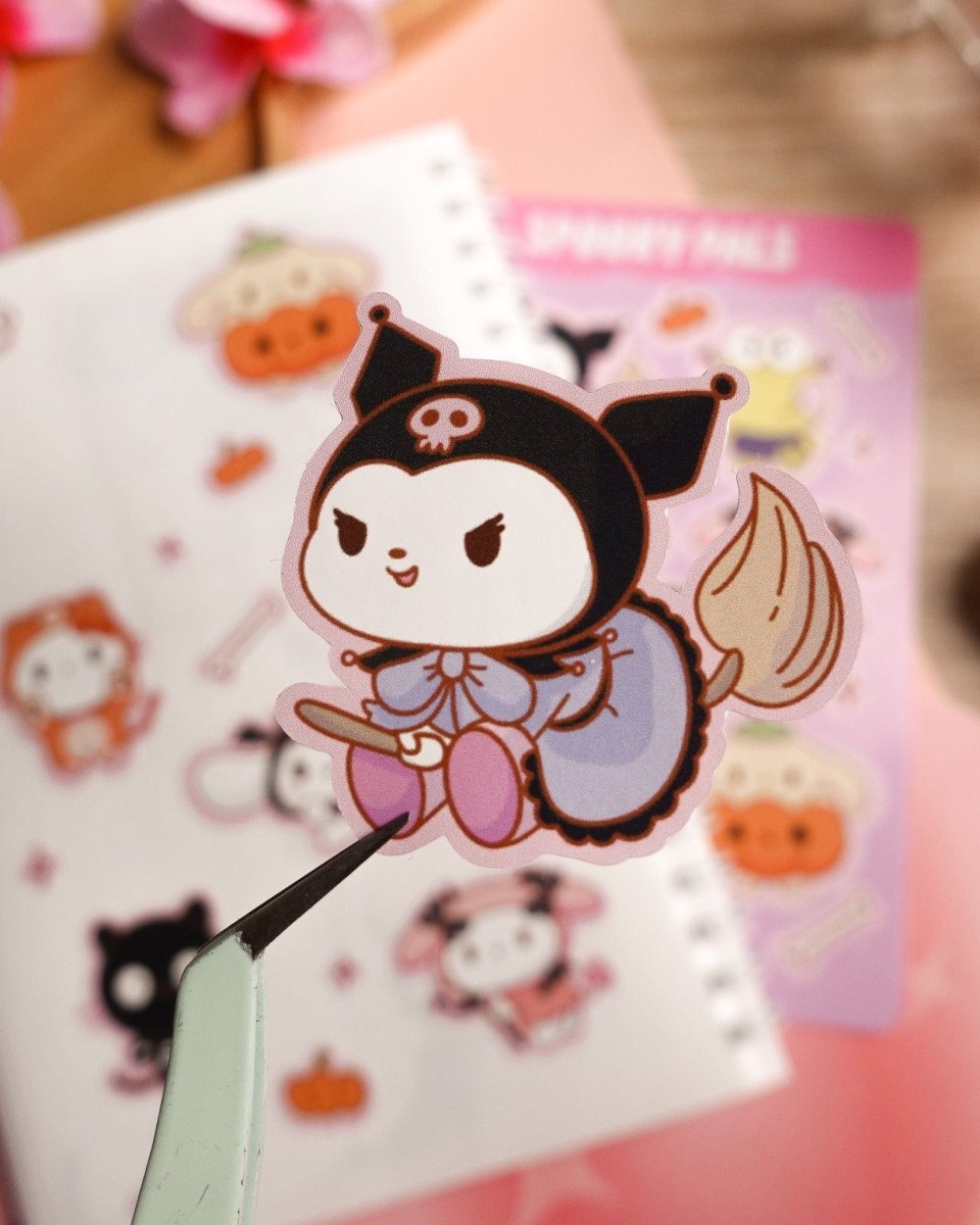 Spooky Pals Sticker Sheet - stickersbysuzie