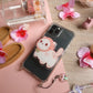 Strawberry Cat Phone Grip - stickersbysuzie