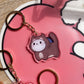 Teddy Bear Cat Keychain - stickersbysuzie
