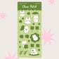 Clover Patch Sticker Sheet