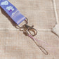 Purple Bunny Lanyard