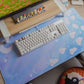 [PRE-ORDER] Blue Dreamy Bunny Desk Mat