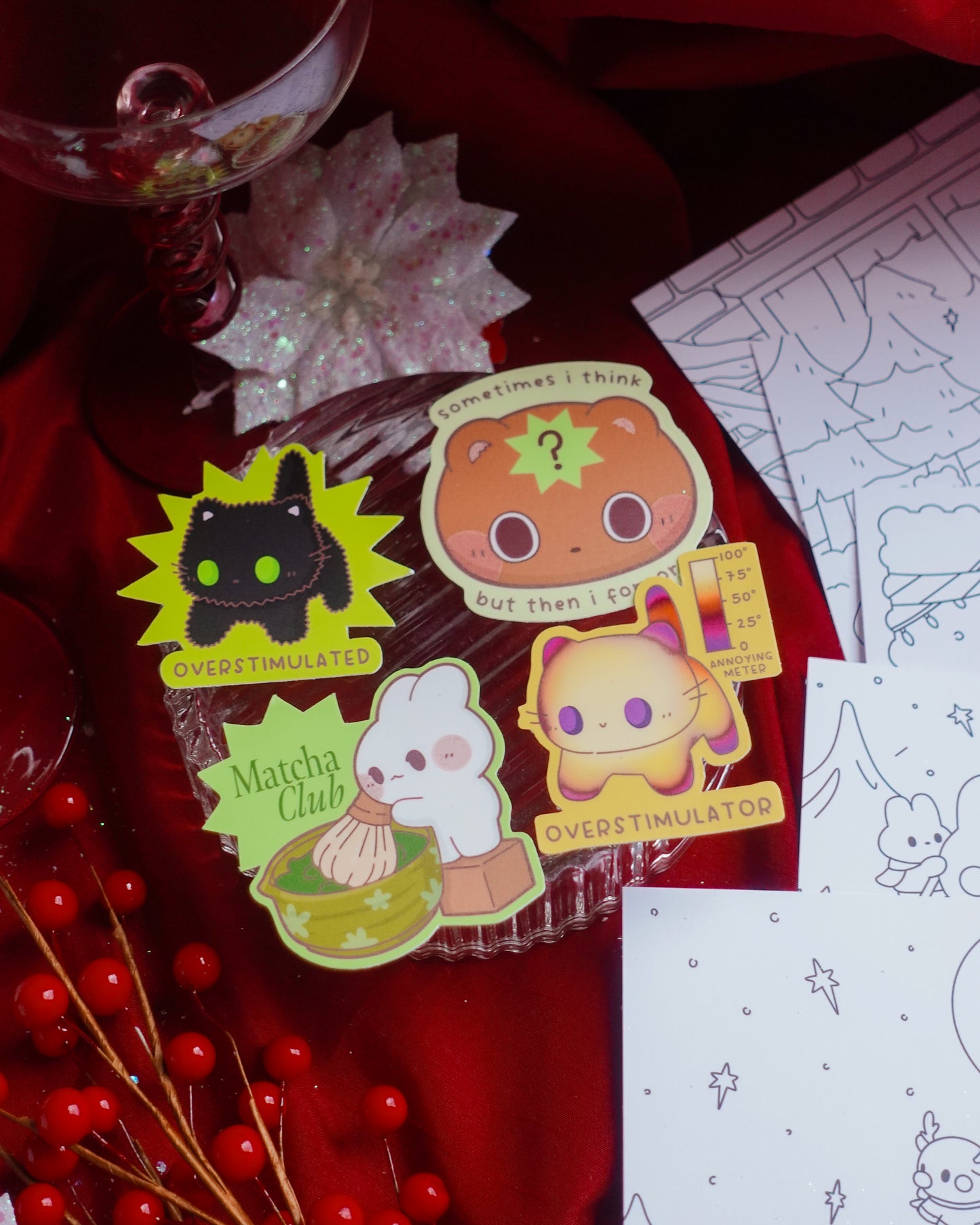 Sometimes I think but then I forgore sticker