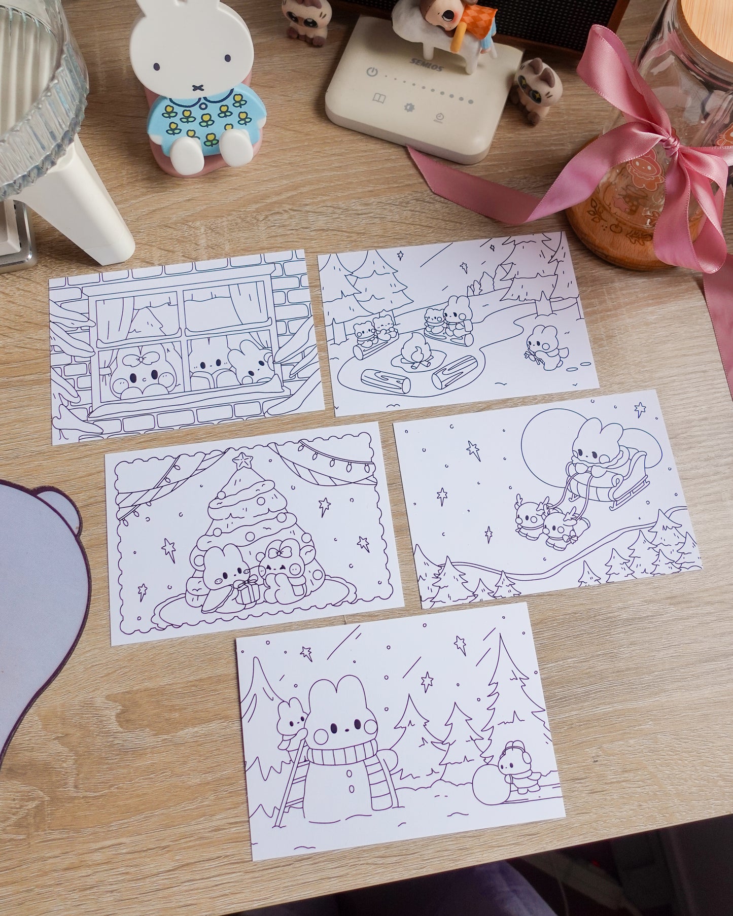 DIY Colour Postcards