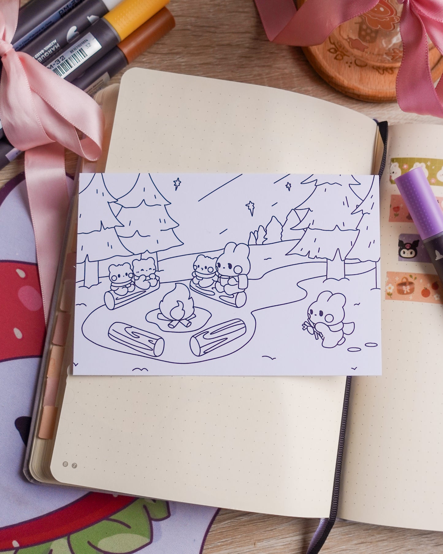 DIY Colour Postcards