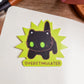 Overstimulated sticker