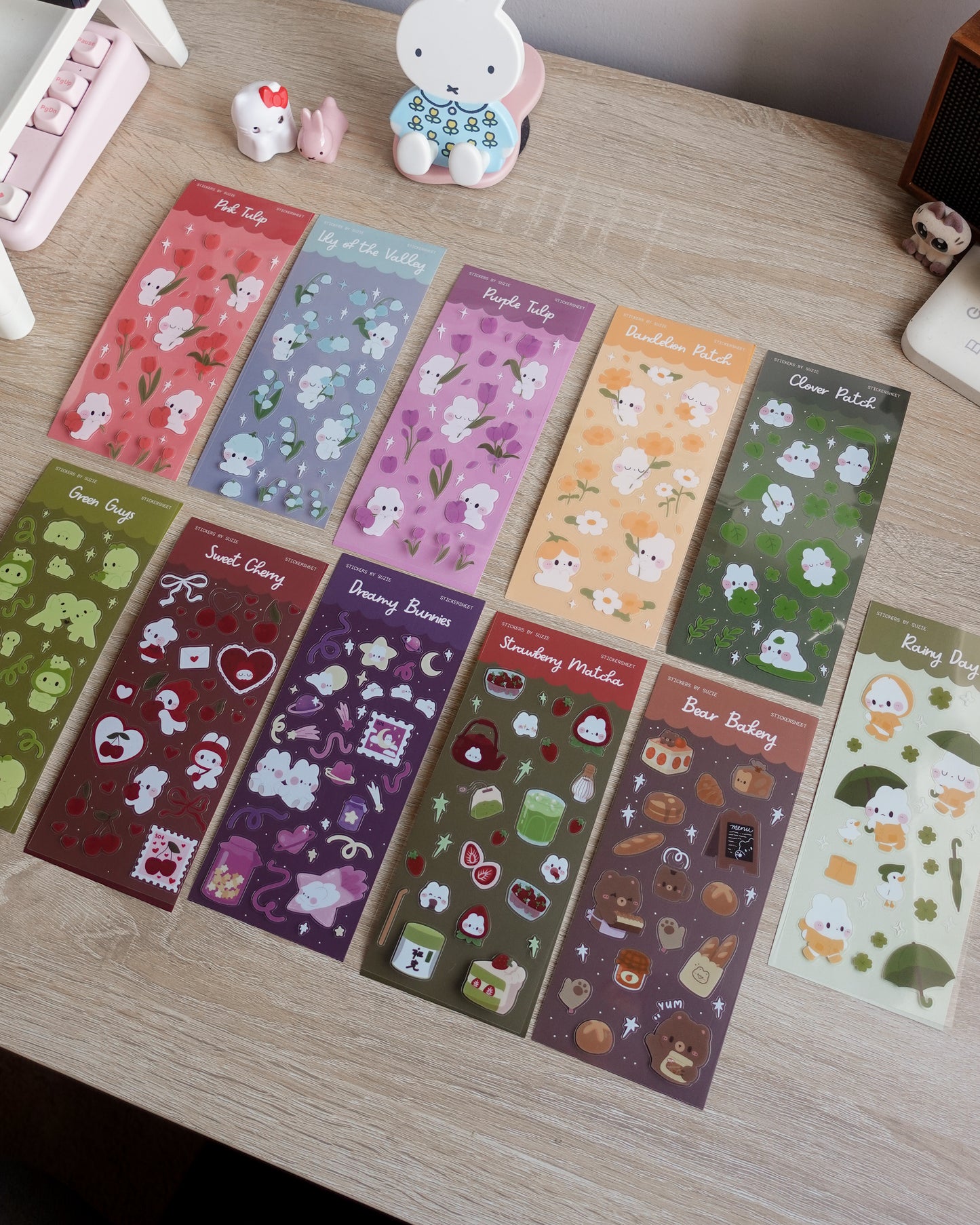 Green Guys Sticker Sheet