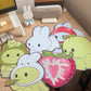 White Bunny Mouse Pad