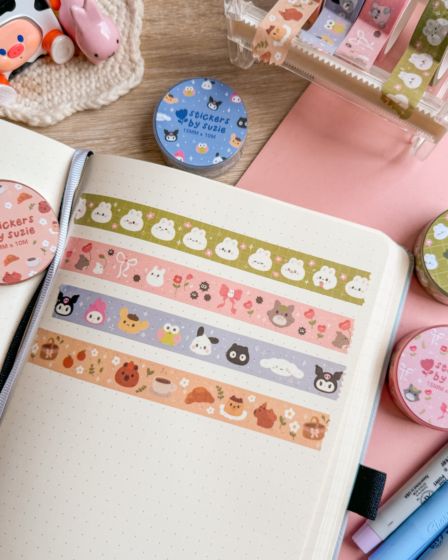 Capybara Washi Tape