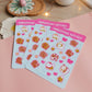 Christmas Kitties Sticker Sheet - stickersbysuzie
