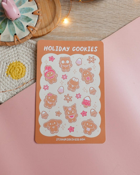 Holiday Cookies Sticker Sheet - stickersbysuzie