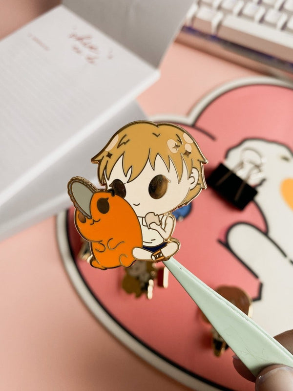 Saw Devil Chibi Anime Pins