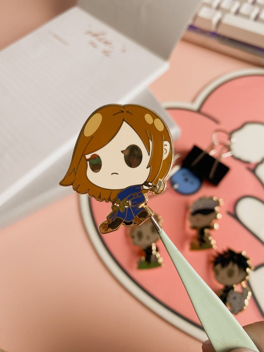 Chibi Pin Merch Sorcerer Chibi Anime Pins